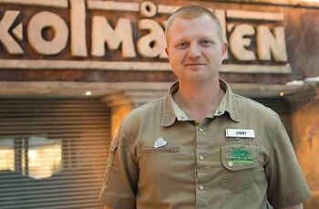 Jimmy Persson, business area manager at Kolmården Zoo.