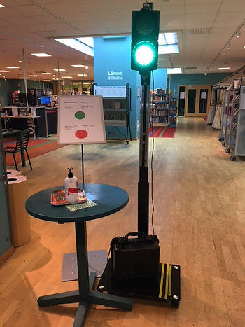 Real-time Occupancy and Traffic Light Solution at one of Sundbybergs Public Libraries